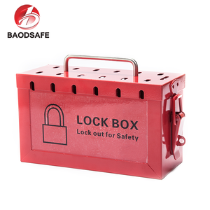 Group Safety Padlock Lockout Box Station 