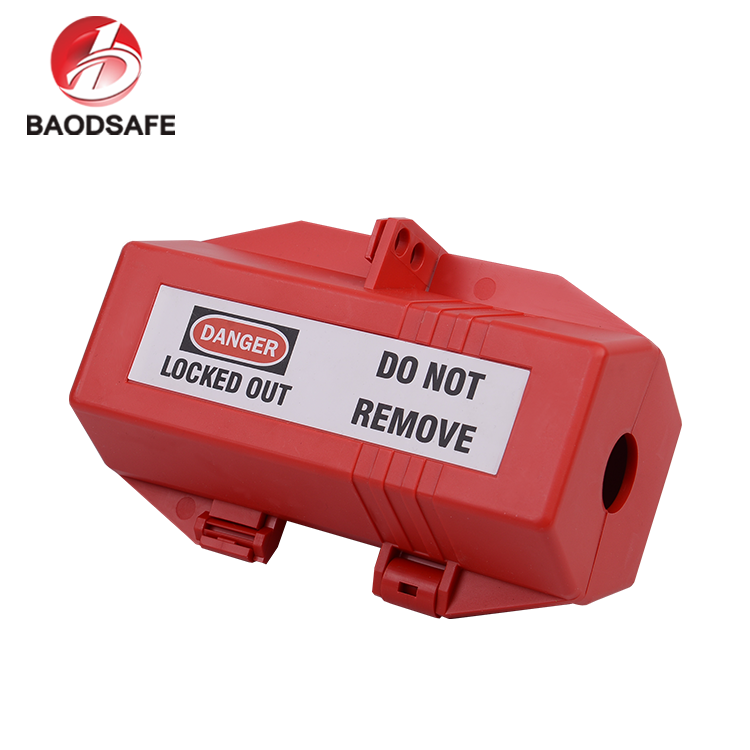 Red Dielectric Safety Electrical Plug Lockout 